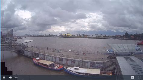 webcam landungsbrücken|Livecam am Hamburger Hafen